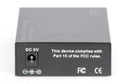 Gigabit Multimode to Singlemode Media Converter SFP to SFP, 155Mbps, 1.25Gbps, 850nm to 1550nm