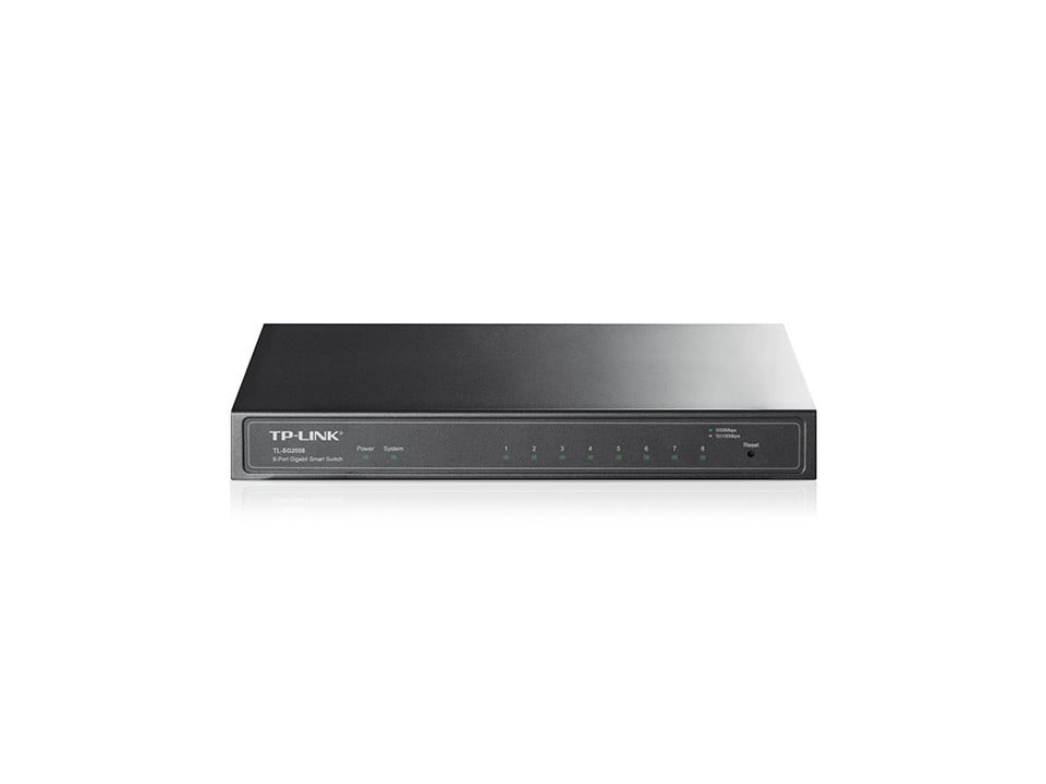 TP-Link TL-SG2008 JetStream™ 8-Port Gigabit Smart Switch