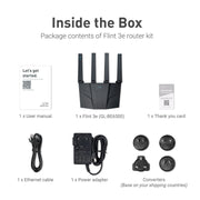 Flint 3e package contents