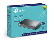TP-Link TL-SG1008P 8-Port Gigabit Desktop Switch with 4-Port PoE+