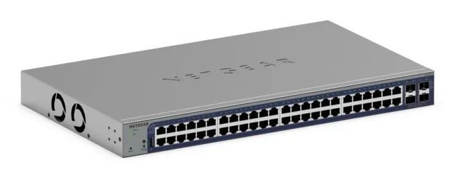 NETGEAR GS752TX Managed Gigabit Ethernet (10/100/1000) 1U Gray