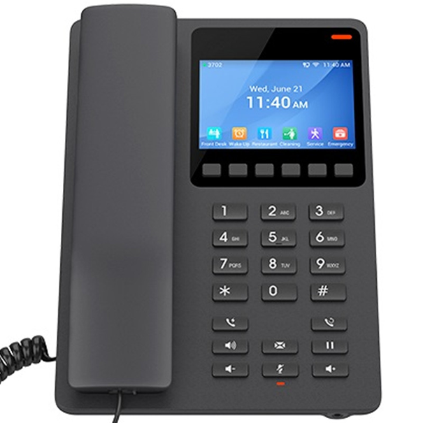 Grandstream GHP631 Compact Hotel Phone with Display image 0 Hover Image