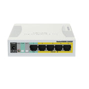 Mikrotik CSS106-1G-4P-1S Network Switch Gigabit Ethernet (10/100/1000) Power over Ethernet (PoE) White (CSS106-1G-4P-1S)