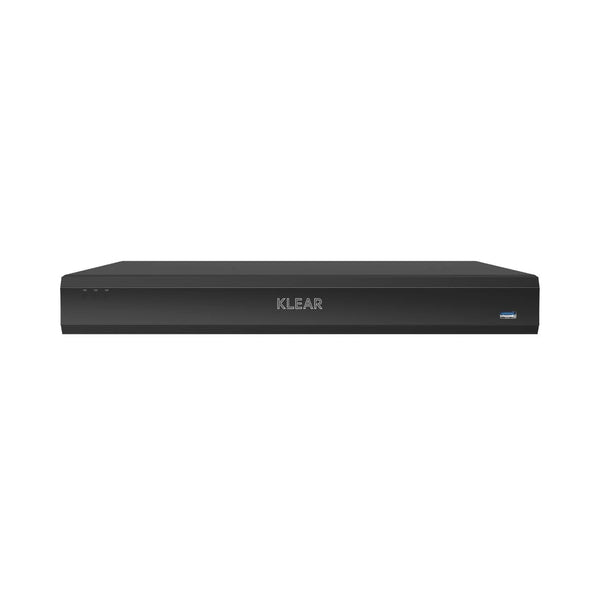 Klear 16-Channel NVR up to 8MP, 16-PoE, 4-SATA, 2-HDMI, PRO MAX Series