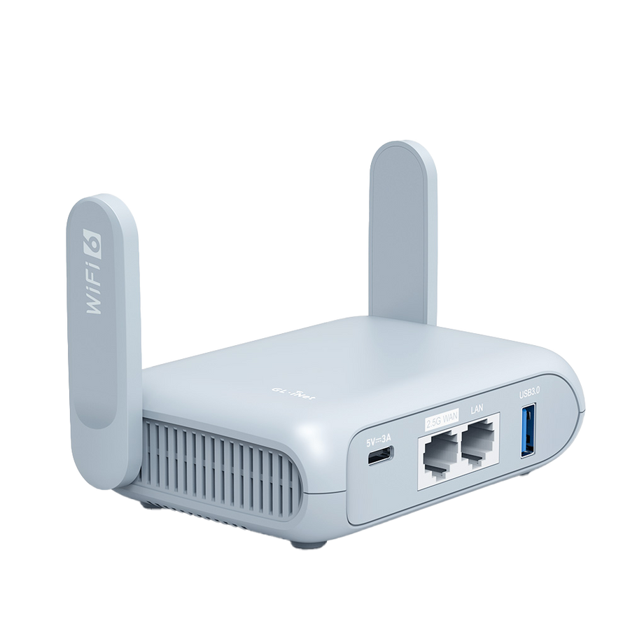GL.iNet Beryl AX GL-MT3000 Wi-Fi 6 travel router
