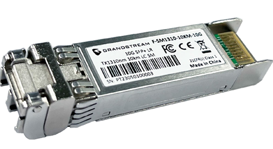 Grandstream F-SM1310-10KM-10G SFP+ Fiber Module image 0 Hover Image