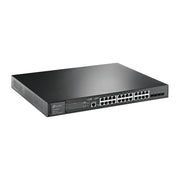 TP-Link TL-SG3428XMP JetStream™ 24-Port Gigabit and 4-Port 10GE SFP+ L2+ Managed Switch with 24-Port PoE+