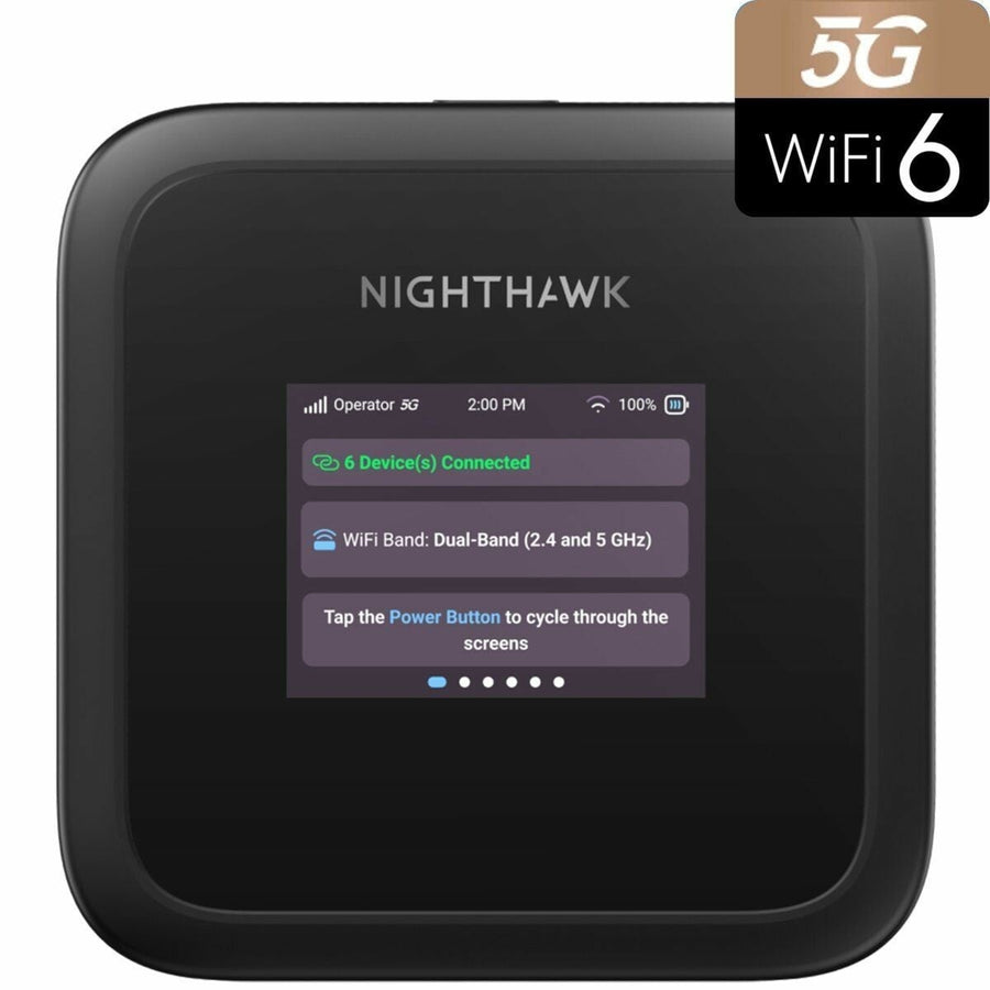 Netgear Nighthawk M3 Mobile Router Hot Spot 5G 2.5 Gb/s