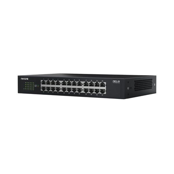 Neolink 24-Port Gigabit Network Switch, Metal, Fanless