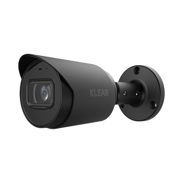 Klear 5MP CVI Bullet, 30m IR, PoC & Audio — Black / 3.6mm