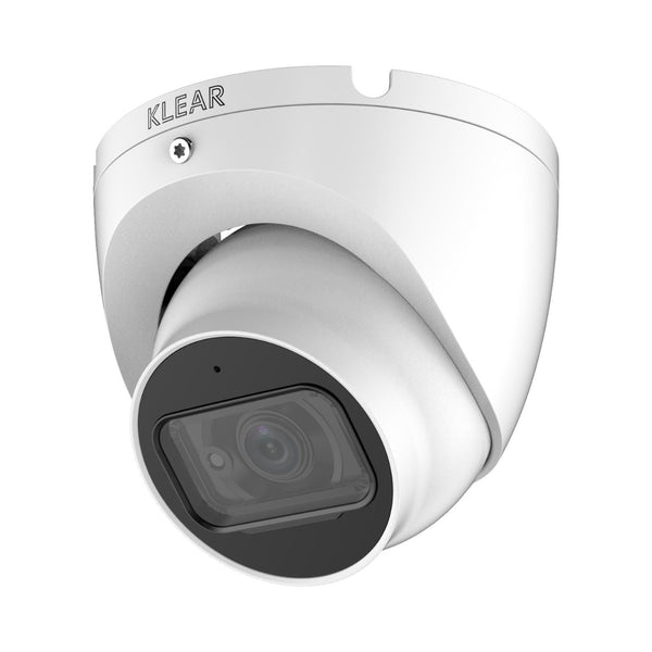 Klear 8MP CVI Eyeball, 30m IR & Audio — Black / 2.8mm