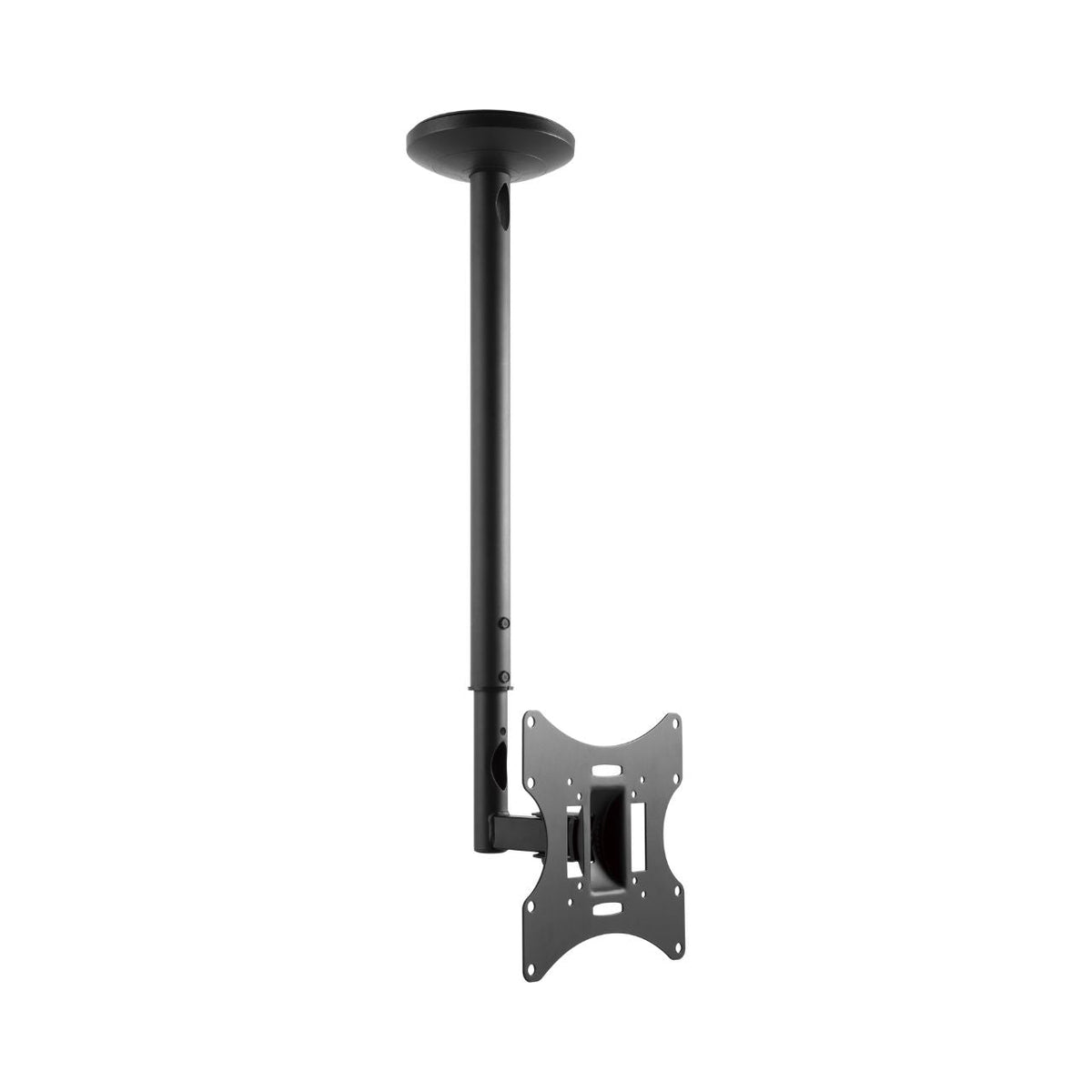 Fortis 23" to 42" Ceiling TV Bracket, VESA 200x200, up to 30kg, 608-858mm Adjustable Pole