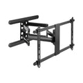 Fortis 37" to 80" Premium Aluminium Full-Motion TV Bracket, VESA 600x400, up to 70kg, 69-660mm Distance to wall, Finger-Touch Push/Pull
