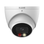 Klear 4MP IP Eyeball, 40m Hybrid (Colour+IR), SMD & Audio