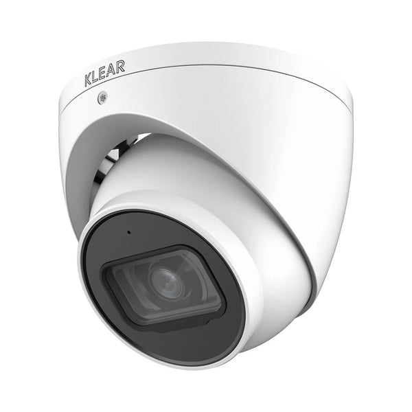 Klear 8MP IP Eyeball, 50m IR, SMD & Audio
