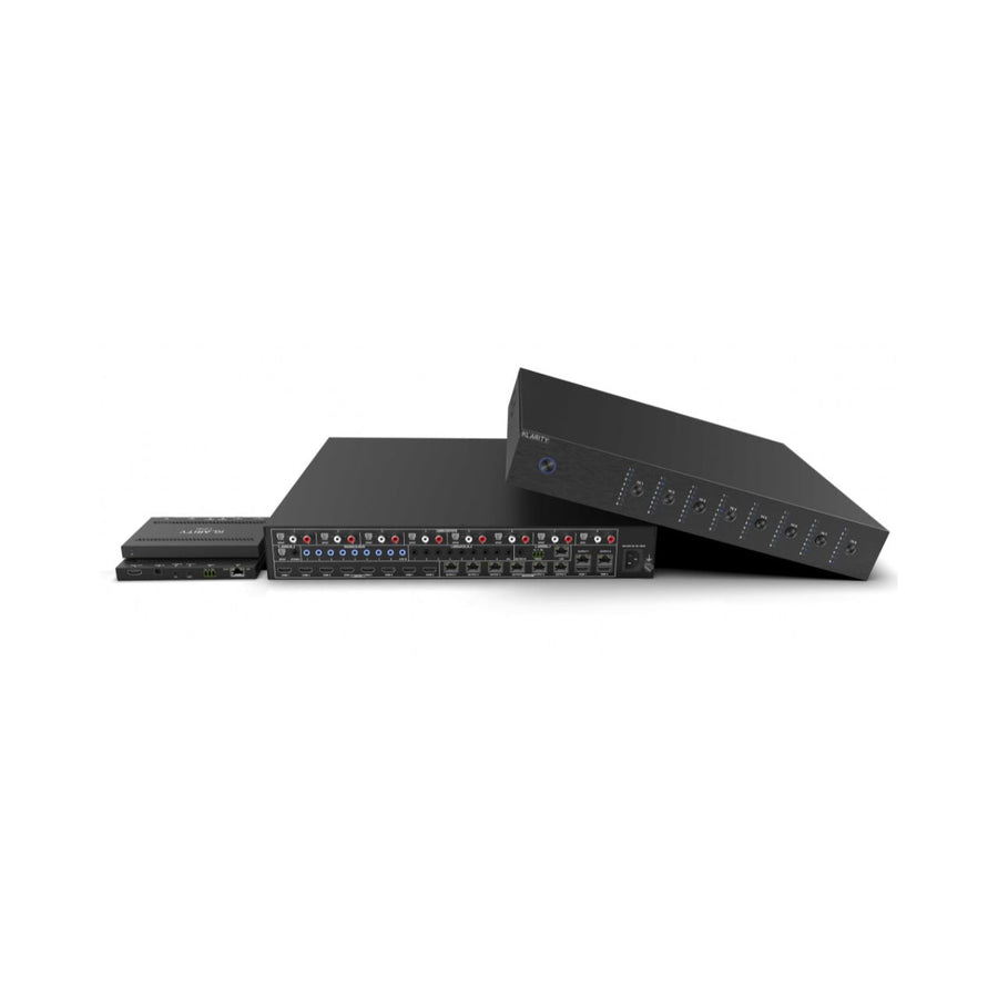 Klarity 100m 4K60 4:4:4 HDR 10bit, HDCP 2.2, 18G HDMI 2.0, 8x8 HDBaseT Matrix Kit