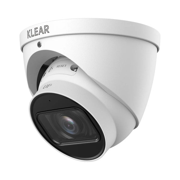 Klear 8MP IP Motorized Eyeball, 50m IR, SMD & Audio