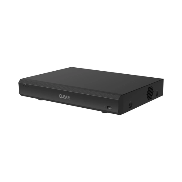 Klear 4-Channel PoC/APOC DVR up to 8MP, Audio-Over-Coax, SMD, 1-SATA