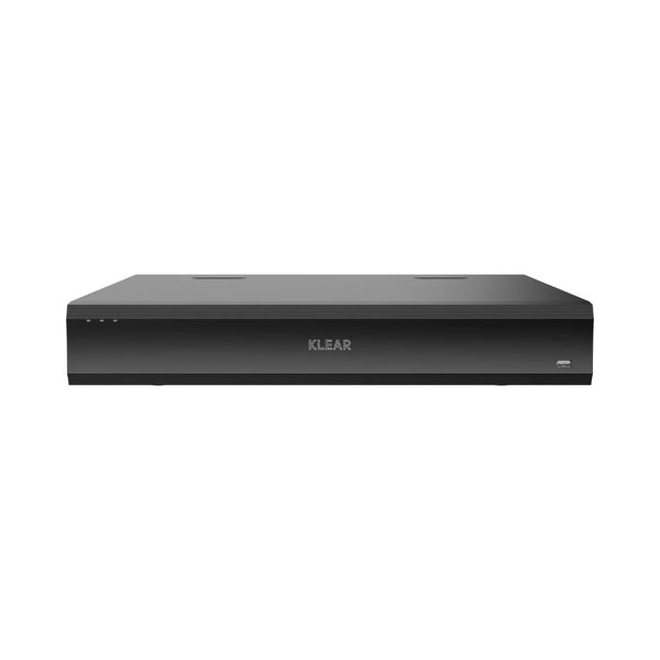 Klear 32-Channel NVR up to 8MP, 16-PoE, 4-SATA, 2-HDMI, PRO MAX Series