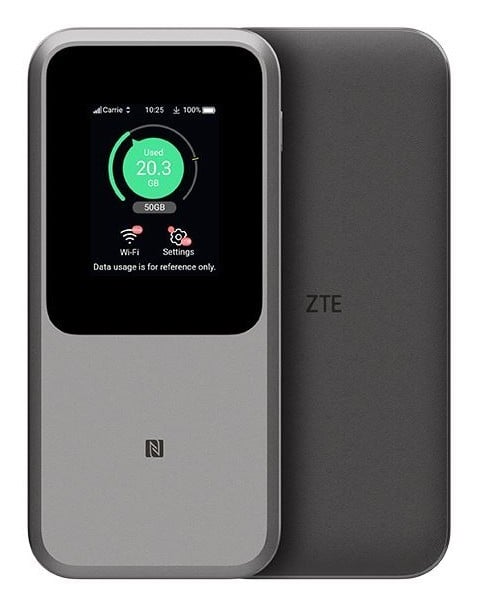 ZTE MU5120 Mobile Router (10 000 mAh) 5G Hot Spot WiFi 6