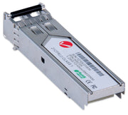 Intellinet Transceiver Module Optical, Gigabit Ethernet SFP Mini-GBIC, 1000Base-Lx (LC) Single-Mode Port, 20km, MSA Compliant, Equivalent to Cisco GLC-LH-SM, Th