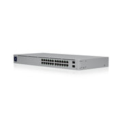 Ubiquiti Networks UniFi 24-Port PoE Managed L2/L3 Gigabit Ethernet (10/100/1000) Power over Ethernet (PoE) 1U Silver (USW-24-POE)