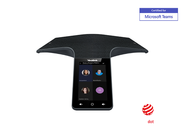 Yealink CP965-W Microsoft Teams Main Unit Plus Wireless Mics