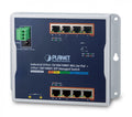 Planet WGS-4215-8P2S IP30, IPv6/IPv4, 8-Port 1000T 802.3at PoE + 2-Port 100/1000X SFP Wall-mount Managed Ethernet Switch (-40 to 75 C, PoE PD alive check and sc