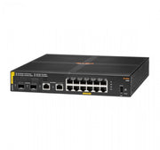 HPE Aruba 6100 12G Class4 PoE 2G/2SFP+ 139W - Managed - L3 - Gigabit Ethernet (10/100/1000) - Power over Ethernet (PoE) - Rack mounting - 1U (JL679A)