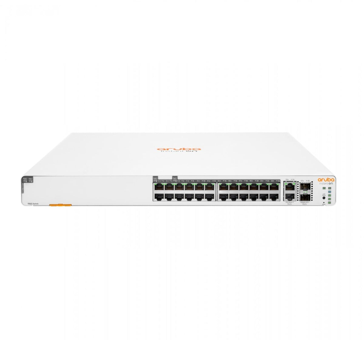 HPE Aruba Instant On 1960 Smart 24G 2XT 2XF PoE+ 370W Switch