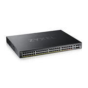 XGS2220-54FP, L3 Access Switch, 960W PoE, 40xPoE+/10xPoE++, 48x1G RJ45 2x10mG RJ45, 4x10G SFP+ Uplink, incl. 1 yr NebulaFlex Pro