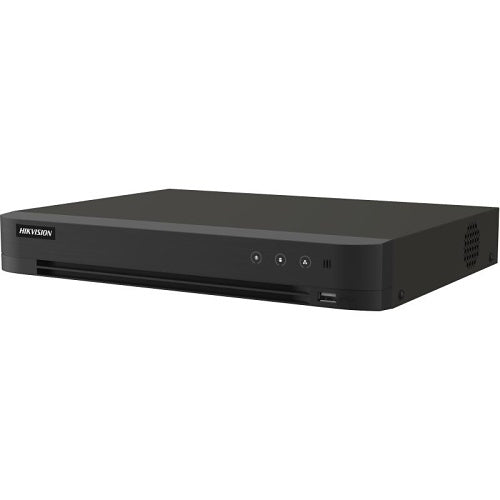 Hikvision iDS-7204HUHI-M1/PXT/4A 4/1ALM Pro Series 4-Channel AcuSense POC DVR, 5MP 1U H.265