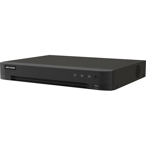 Hikvision iDS-7204HTHI-M1/XT/4A+4/1ALM Pro Series 4-Channel AcuSense DVR, 4K 1U H.265