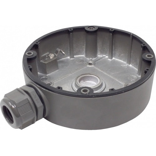 Hikvision DS-1280ZJ-DM21 Junction Box for Dome Cameras, Indoor and Outdoor Use, Load Capacity 4.5kg, Grey
