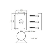 Hikvision DS-1684ZJ-P-Y Vertical Pole Mount Accessory (2)