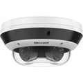 Hikvision DS-2CD6D44G1H-IZS(2.8-12mm) 4x4MP 4-Directional Multisensor IP Camera, 2.8-12mm Varifocal Lens, IP67 IK10, White
