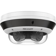 Hikvision DS-2CD6D44G1H-IZS(2.8-12mm) 4x4MP 4-Directional Multisensor IP Camera, 2.8-12mm Varifocal Lens, IP67 IK10, White