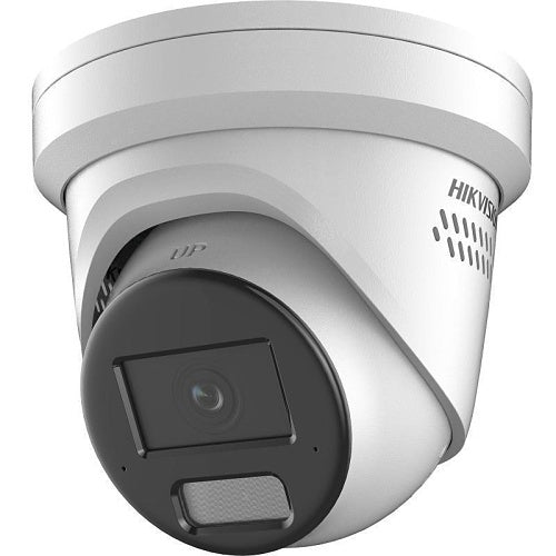 Hikvision DS-2CD2346G2H-IS2U/SL(2.8mm) Pro Series 4MP Acusense Strobe Light and Audible Warning Turret IP Camera, 2.8mm Fixed Lens, WDR 120 dB, IP67
