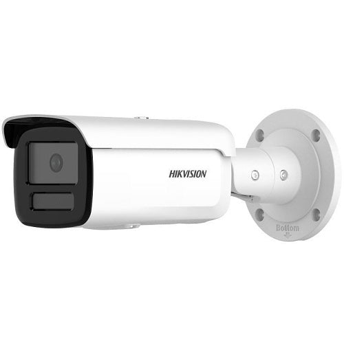 Hikvision DS-2CD2T66G2H-2I(2.8mm) Pro Series 6MP Powered by Darkfighter Fixed Bullet IP Camera, 2.8mm Lens, White