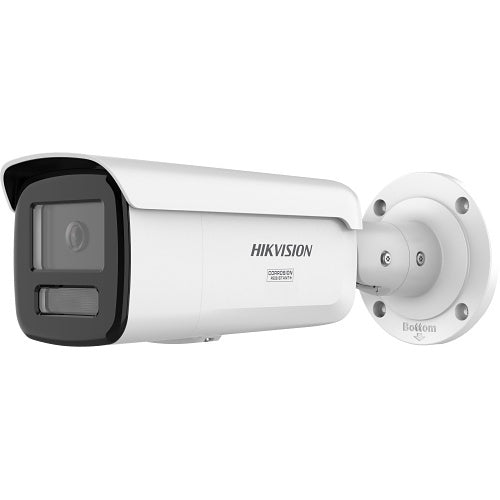 Hikvision DS-2CD2T47G3-LIY(4mm) Pro Series 4MP Smart Hybrid Light with ColorVu Bullet IP Camera, 4mm Fixed Lens, IP67
