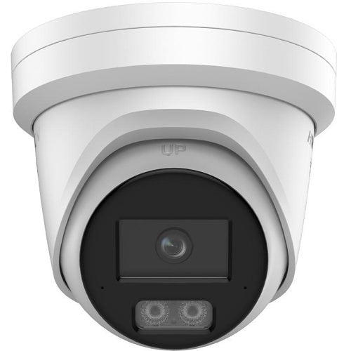 Hikvision DS-2CD2347G3-LI2UY(4mm) 4MP Smart Hybrid Light with ColorVu Turret IP Camera, 4mm Fixed Lens