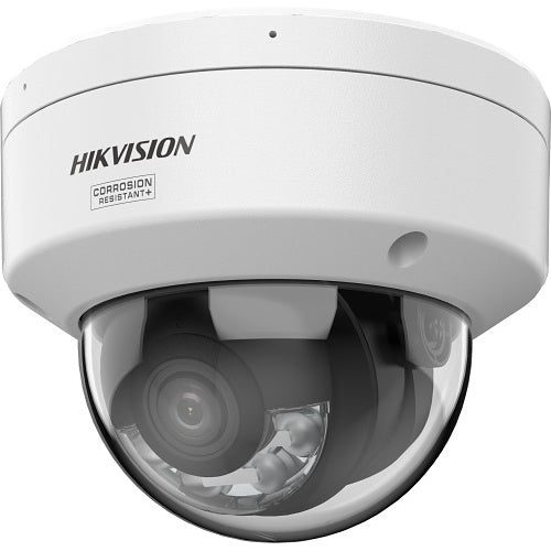 Hikvision DS-2CD2147G3-LIS2UY(4mm) Pro Series 4MP Smart Hybrid Light with ColorVu Dome IP Camera, 4mm Fixed Lens, WDR, IP67, IK10