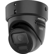 Hikvision DS-2CD2546G3-IZS2UY(2.8/4mm)BLACK Pro Series 4MP Acusense Smart Hybrid Light Mini Dome IP Camera, 2.8-4mm Varifocal Lens, Arrayed Dual-Mic, IP67, IK08, Black