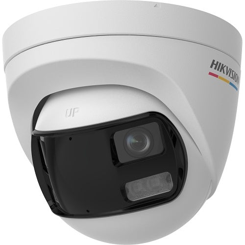 Hikvision DS-2CE72KF3TP-DLS Turbo HD 3K ColorVu Dual-Lens Turret Camera, 2.8mm Fixed Focal Lens