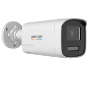 Hikvision DS-2CE12KF0T-LTS(2.8mm)(O-STD) ColorVu Series 3K Two-Way Audio Bullet Camera, 2.8mm Fixed Lens, White (3)