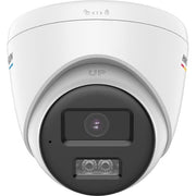 Hikvision DS-2CE72KF0T-LTS(2.8mm)(O-STD) ColorVu Series 3K Two-Way Audio Turret Camera, 2.8mm Fixed Lens, White (2)