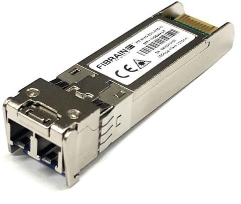 Fibrain SFP+ 10GBase-LR, 8G/10G FC, 10G Ethernet, 1310nm SMF 10km 10Gbps, LC duplex