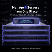 GL.iNet Comet X PoE-powered rack setup