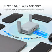 Beryl AX AX3000 Wi-Fi 6 speeds