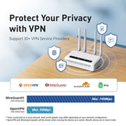 Spitz Plus VPN features